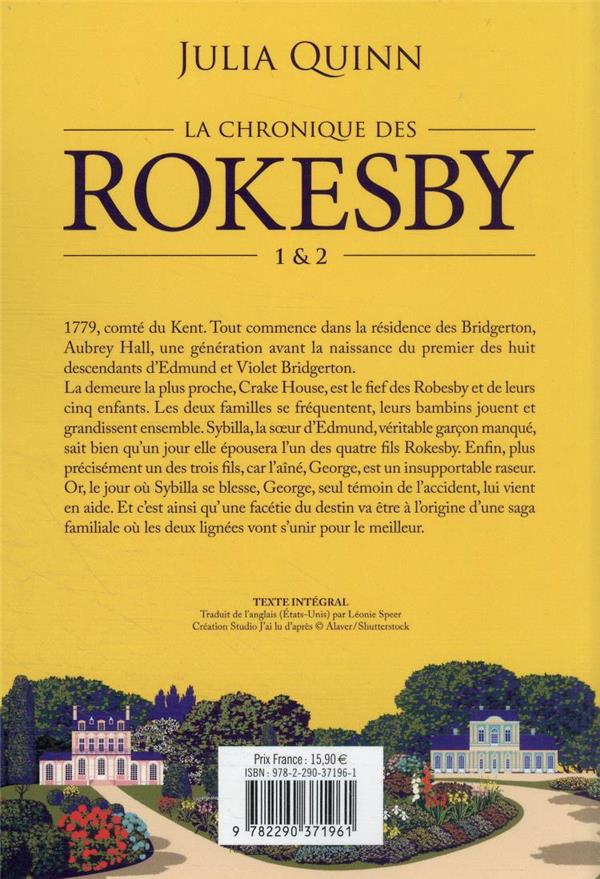 Back cover of Les Rokesby : Intégrale vol.1 : Tomes 1 et 2