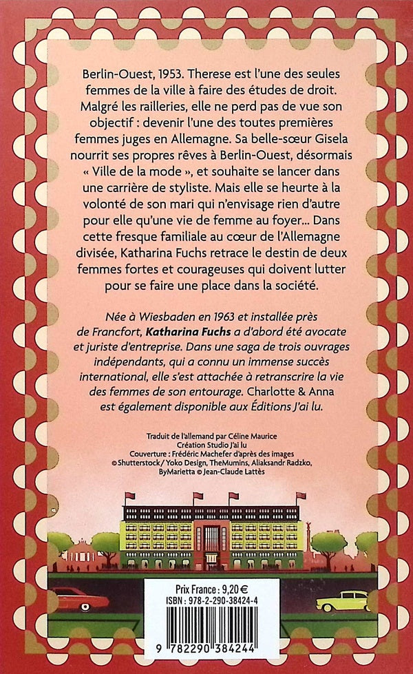 Back cover of Le magasin des souvenirs - Therese et Gisela