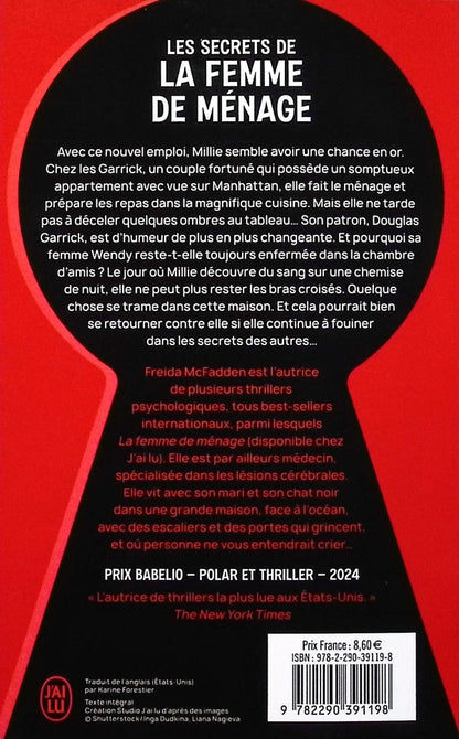 Back cover of Les Secrets de la femme de ménage