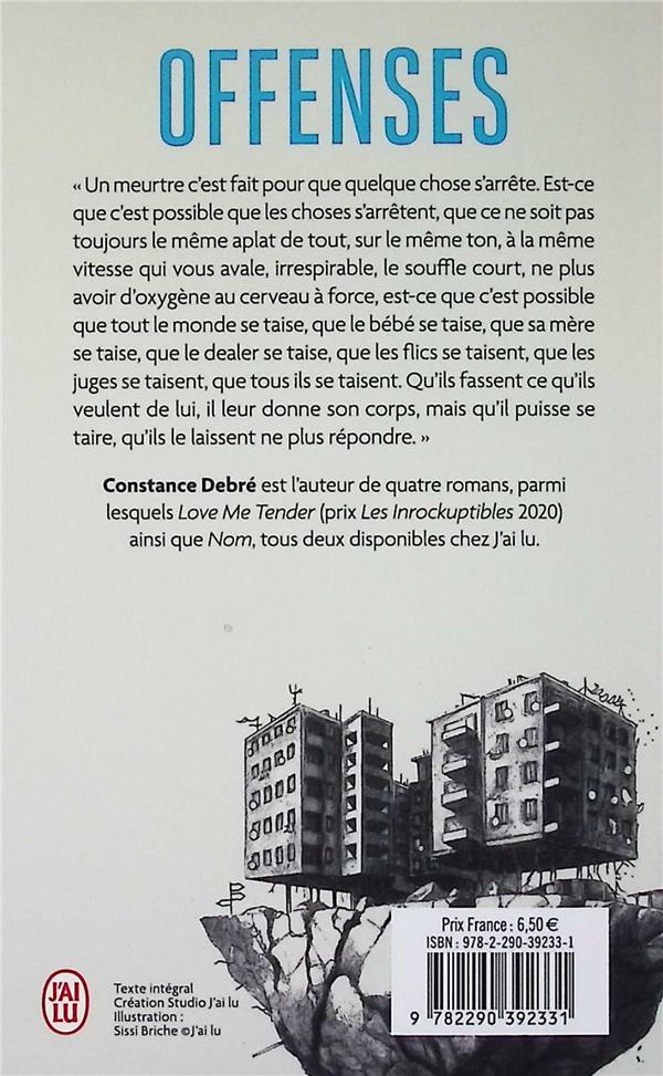 Back cover of Offenses