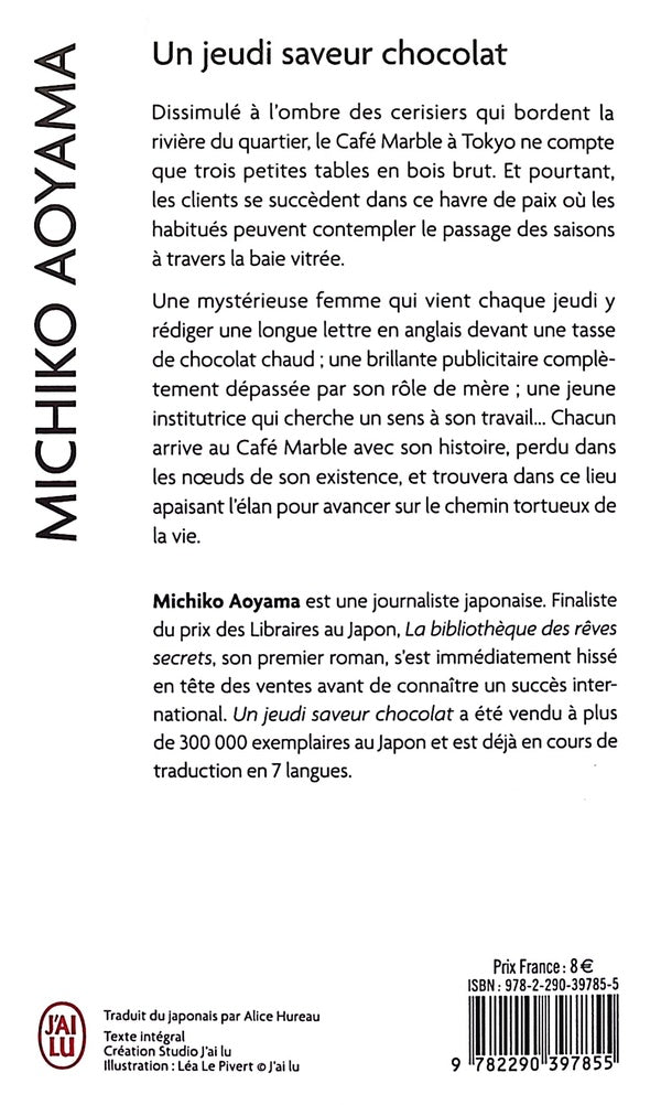 Back cover of Un jeudi saveur chocolat