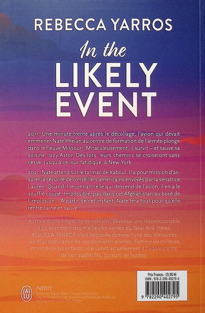 Back cover of In the Likely Event