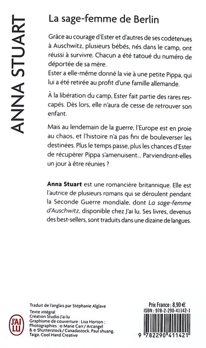 Back cover of La sage-femme de Berlin