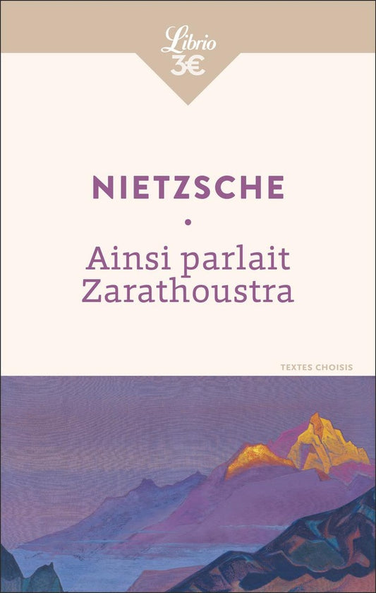 Front cover of Ainsi parlait Zarathoustra : Textes choisis