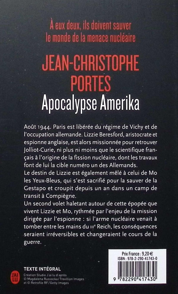 Back cover of Apocalypse Amerika