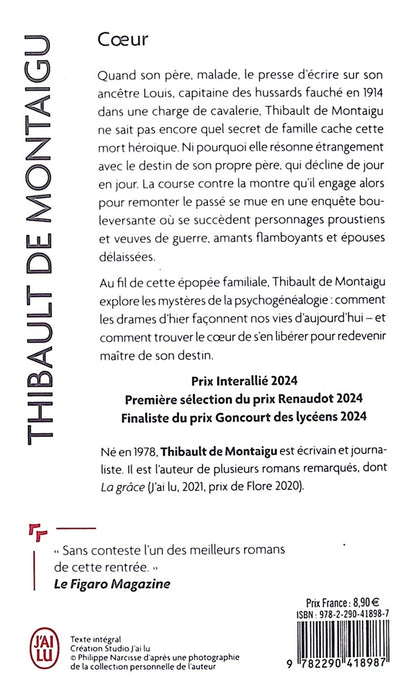 Back cover of Coeur