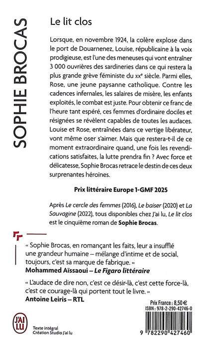 Back cover of Le Lit clos