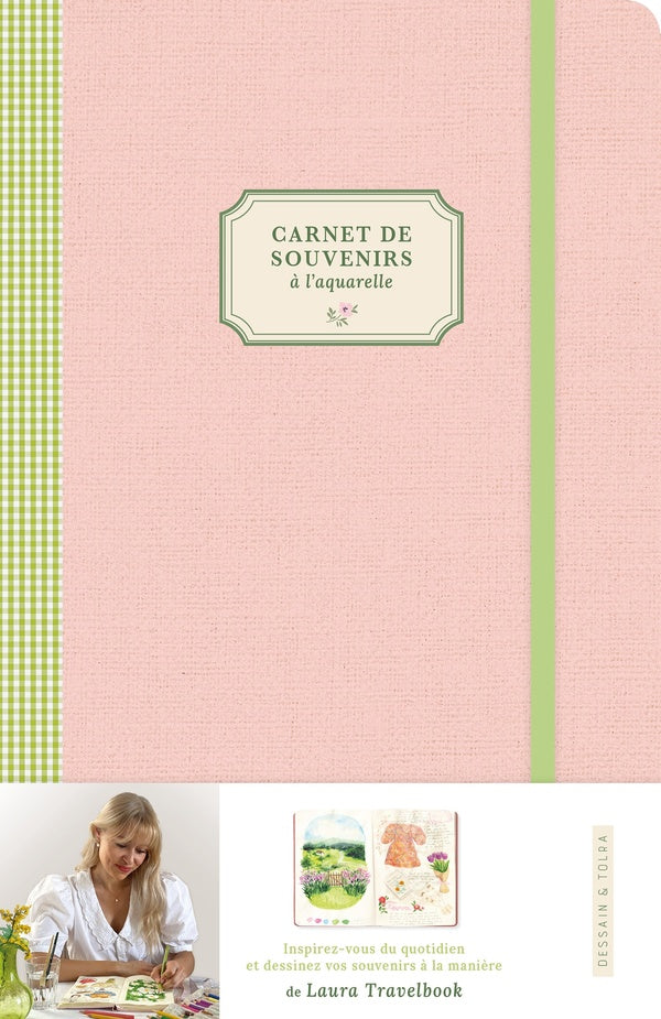 Front cover of Carnet de souvenirs à l'aquarelle