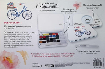 Back cover of Initiation à l'aquarelle
