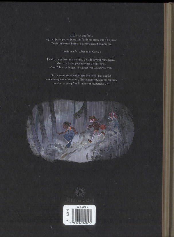 Back cover of Les carnets de Cerise Tome 1 : le zoo pétrifié