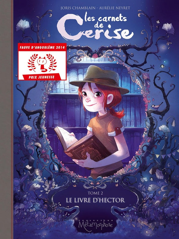 Front cover of Les carnets de Cerise Tome 2 : le livre d'Hector                     (Fauve d'Angoulême Prix Jeunesse 2014)
