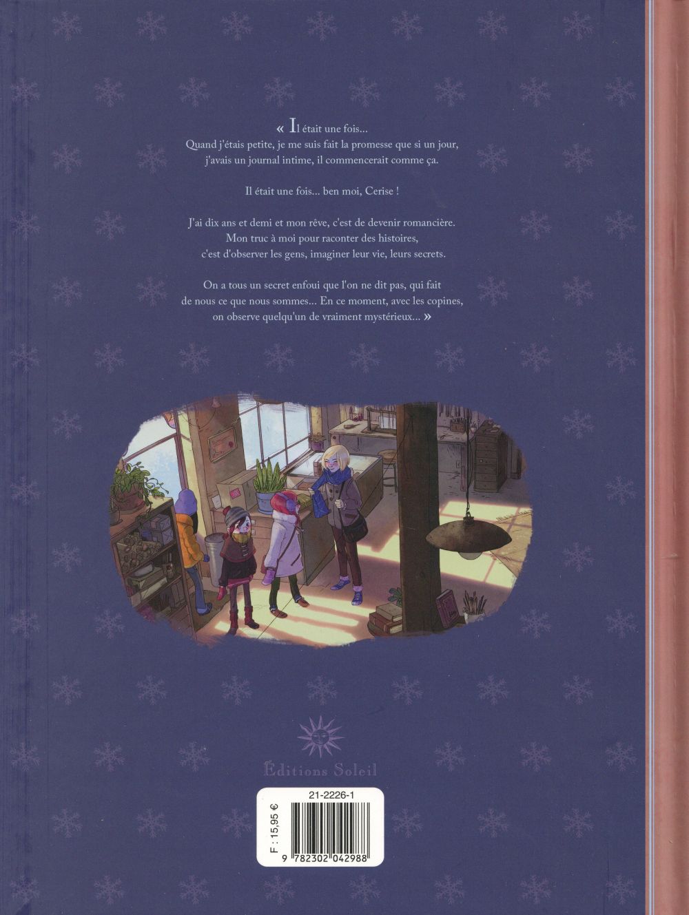 Back cover of Les carnets de Cerise Tome 3 : le dernier des cinq trésors
