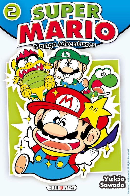 Front cover of Super Mario ; manga adventures Tome 2