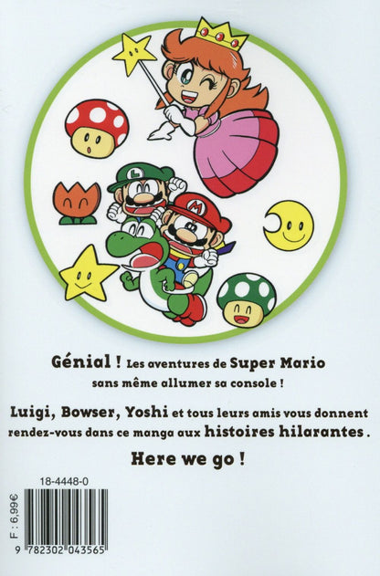 Back cover of Super Mario ; manga adventures Tome 2