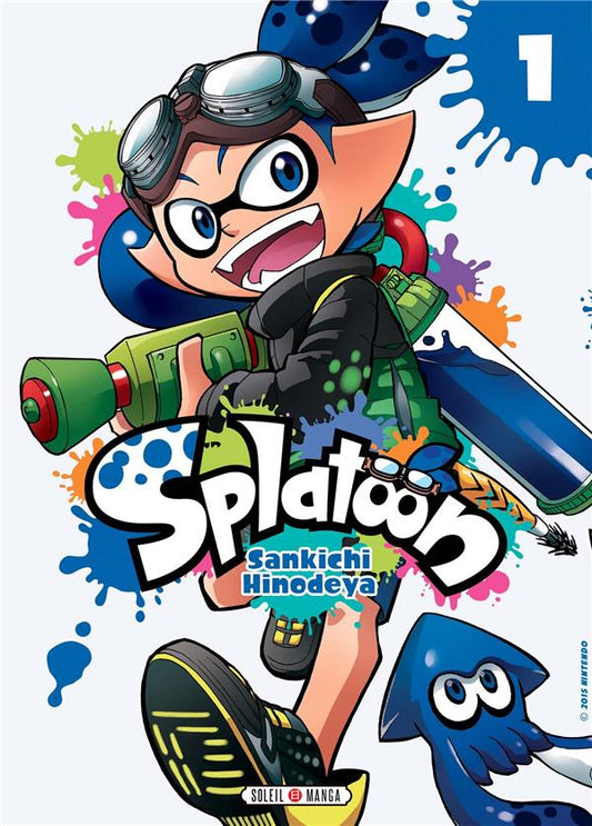Front cover of Splatoon Tome 1