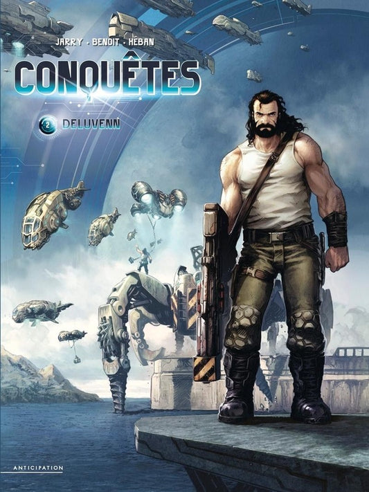 Front cover of Conquêtes Tome 2 : Deluvenn