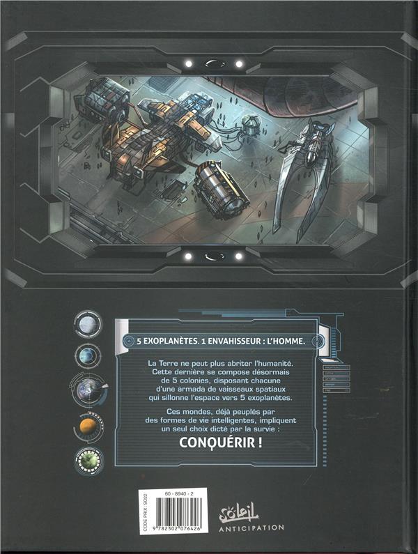Back cover of Conquêtes Tome 3 : Decornum