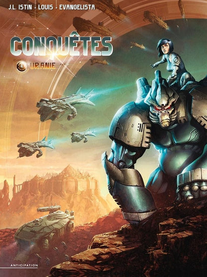 Front cover of Conquêtes Tome 4 : Uranie