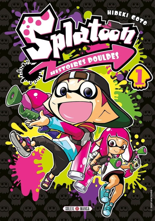 Front cover of Splatoon - histoires poulpes Tome 1