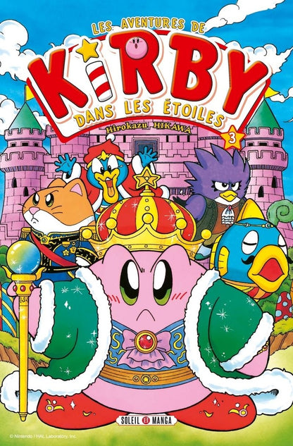 Front cover of Les aventures de Kirby dans les étoiles Tome 3