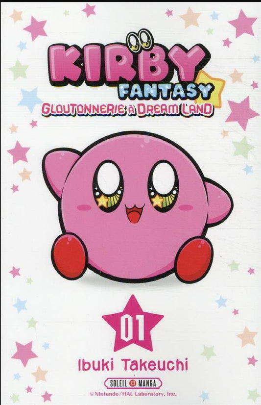 Front cover of Kirby Fantasy : Gloutonnerie à Dream Land Tome 1