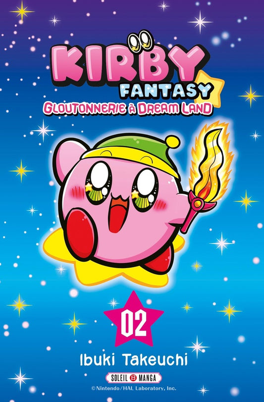 Front cover of Kirby Fantasy : Gloutonnerie à Dream Land Tome 2