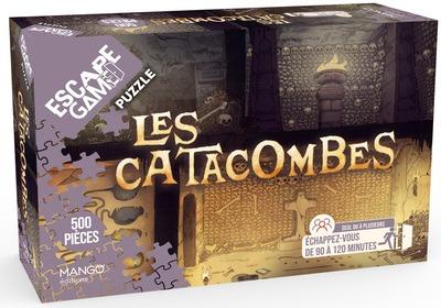 Front cover of Escape game puzzle : Les catacombes