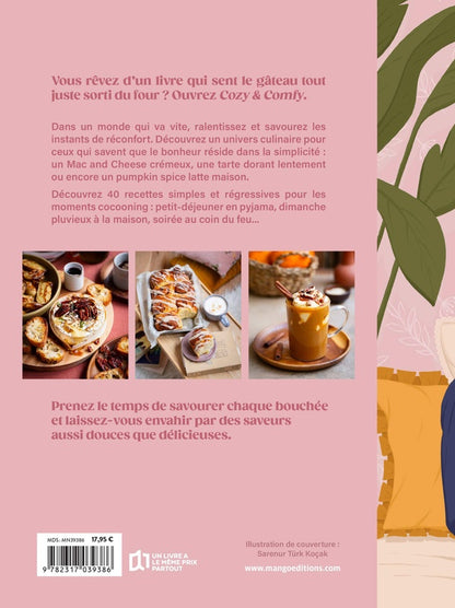 Back cover of Cozy & comfy : Recettes pour instants cocooning