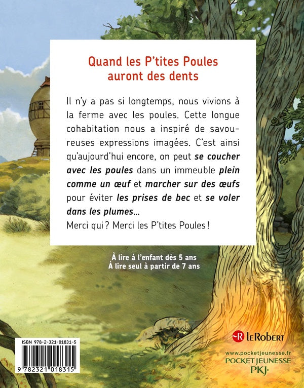 Back cover of Quand les P'tites Poules auront des dents
