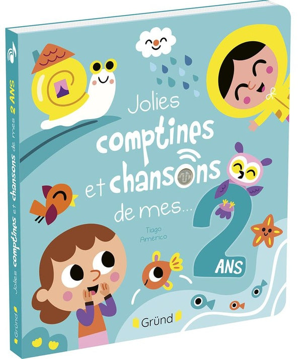Front cover of Jolies comptines et chansons de mes 2 ans