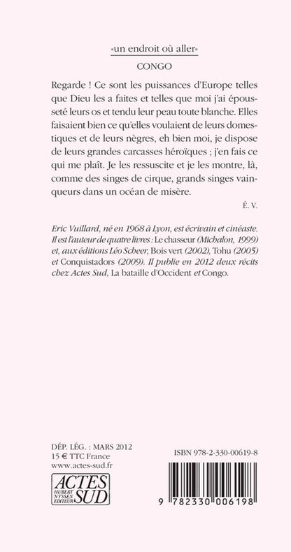 Back cover of Congo