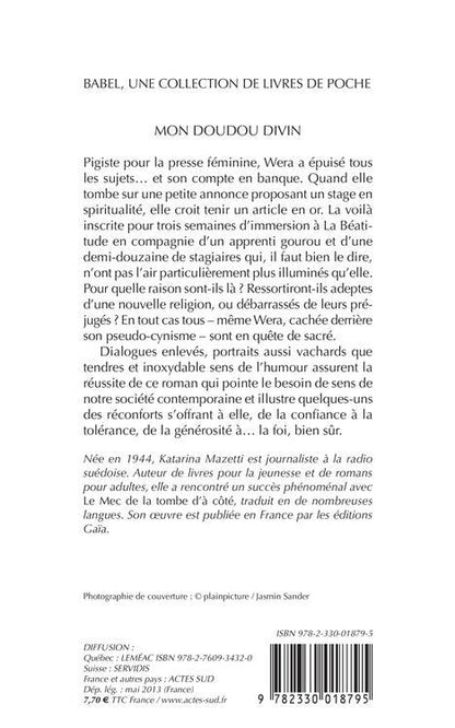 Back cover of Mon doudou divin