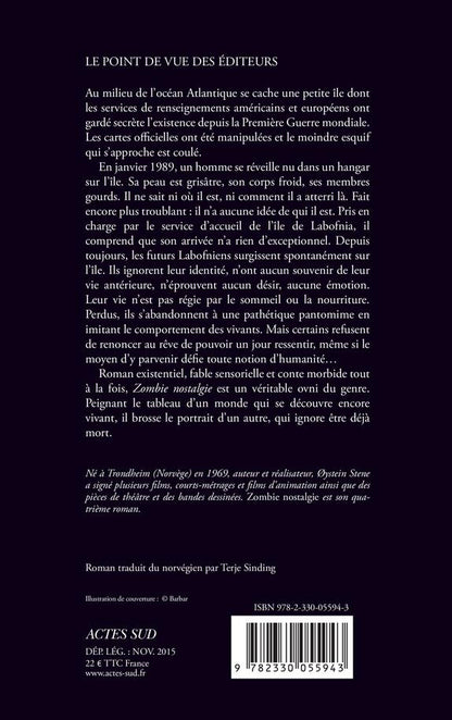 Back cover of Zombie nostalgie