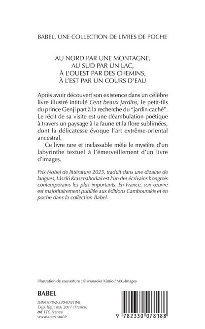 Back cover of Au nord par une montagne, au sud par un lac, à l'ouest par des chemins, à l'est par un cours d'eau