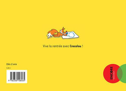 Back cover of Crocolou aime l'école