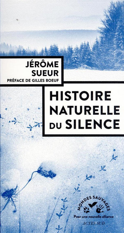 Front cover of Histoire naturelle du silence                     (préface Gilles Boeuf)