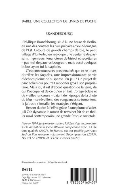 Back cover of Brandebourg