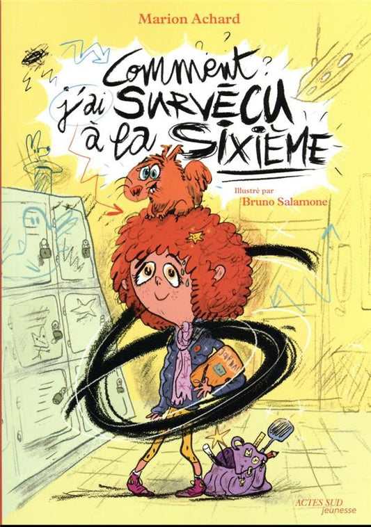 Front cover of Comment j'ai survécu à la sixième
