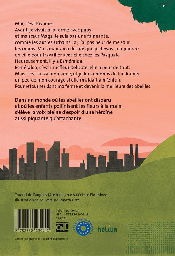 Back cover of La dernière abeille