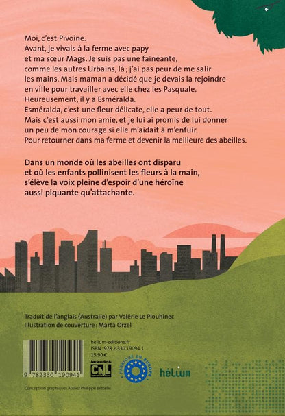 Back cover of La dernière abeille