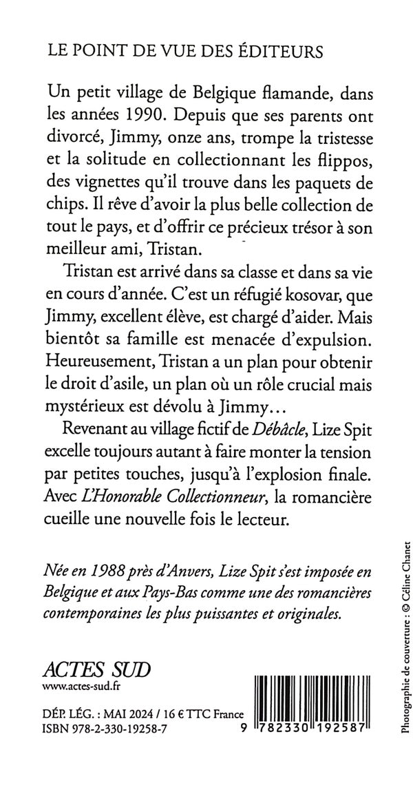 Back cover of L'honorable collectionneur