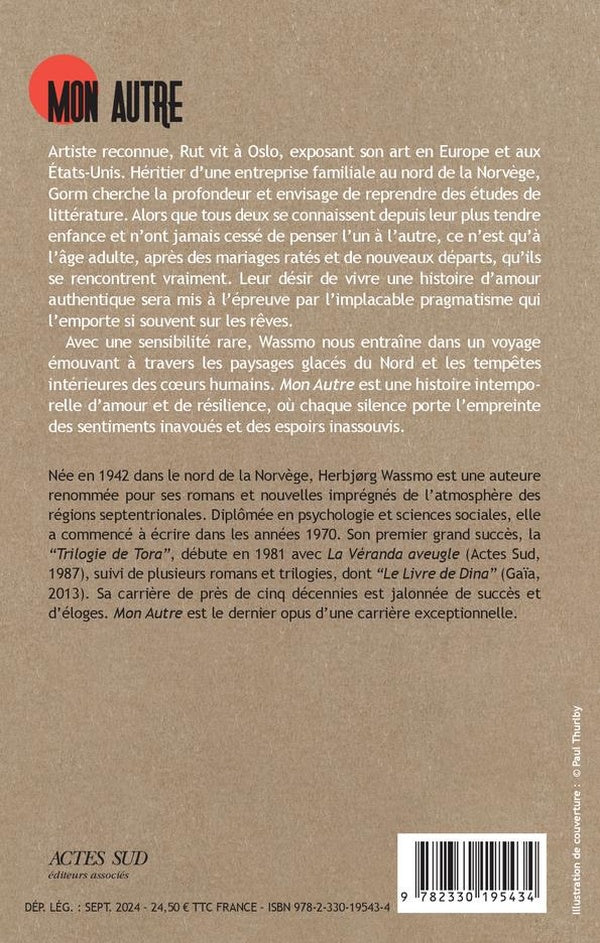 Back cover of Mon autre