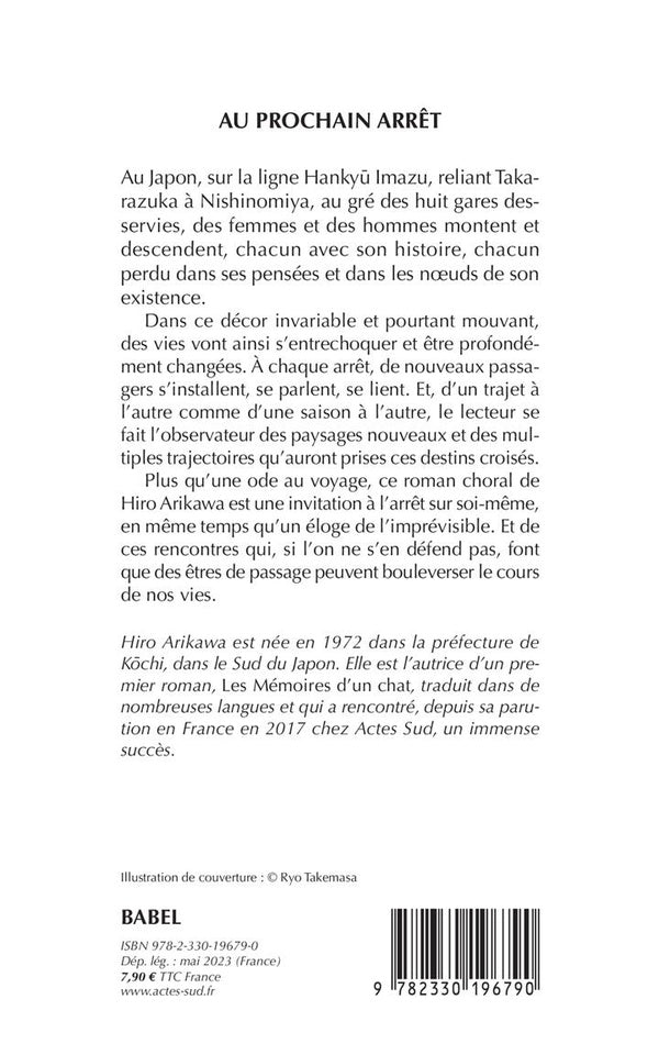 Back cover of Au prochain arrêt