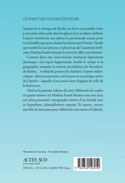 Back cover of Mélancolie des confins : Nord