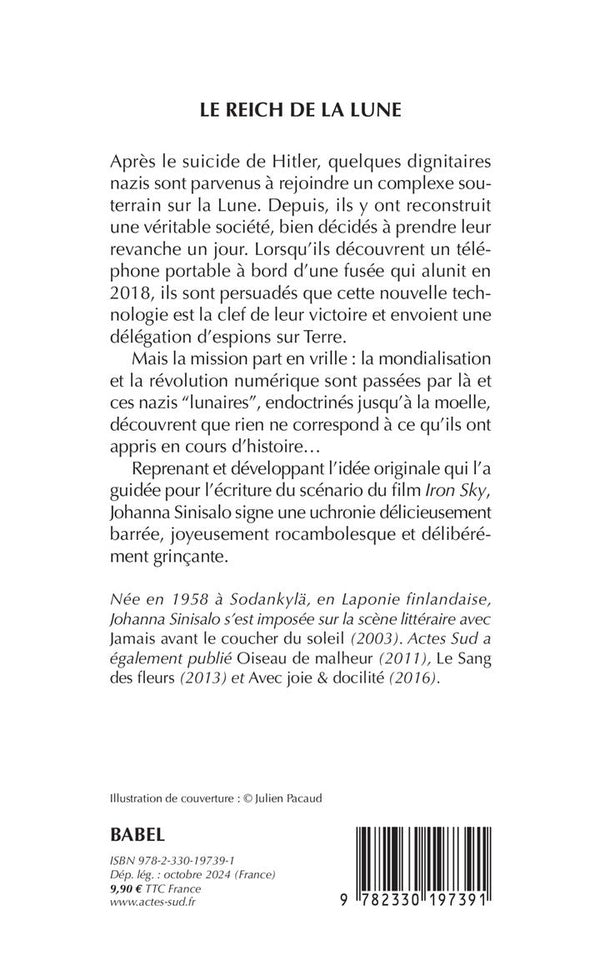 Back cover of Le reich de la lune