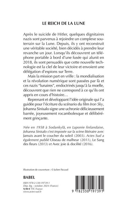 Back cover of Le reich de la lune