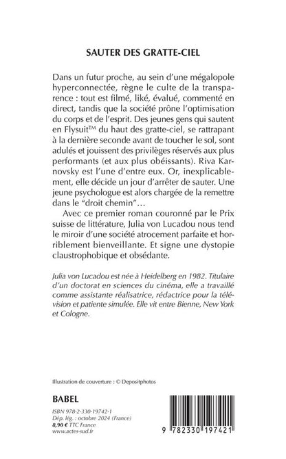 Back cover of Sauter des gratte-ciel