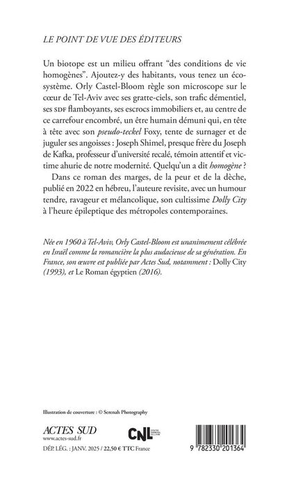 Back cover of Biotope