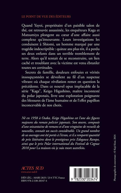 Back cover of Le Fil de l'espoir