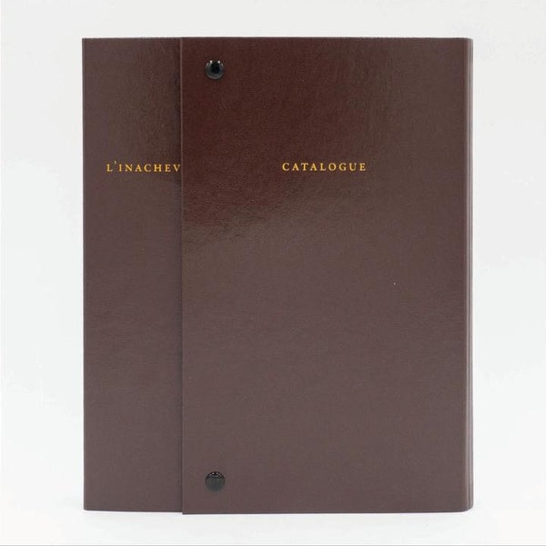 Front cover of Catalogue raisonné de l'inachevé